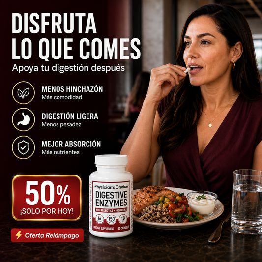 Physician’s Choice | Complejo Digestivo 3 en 1