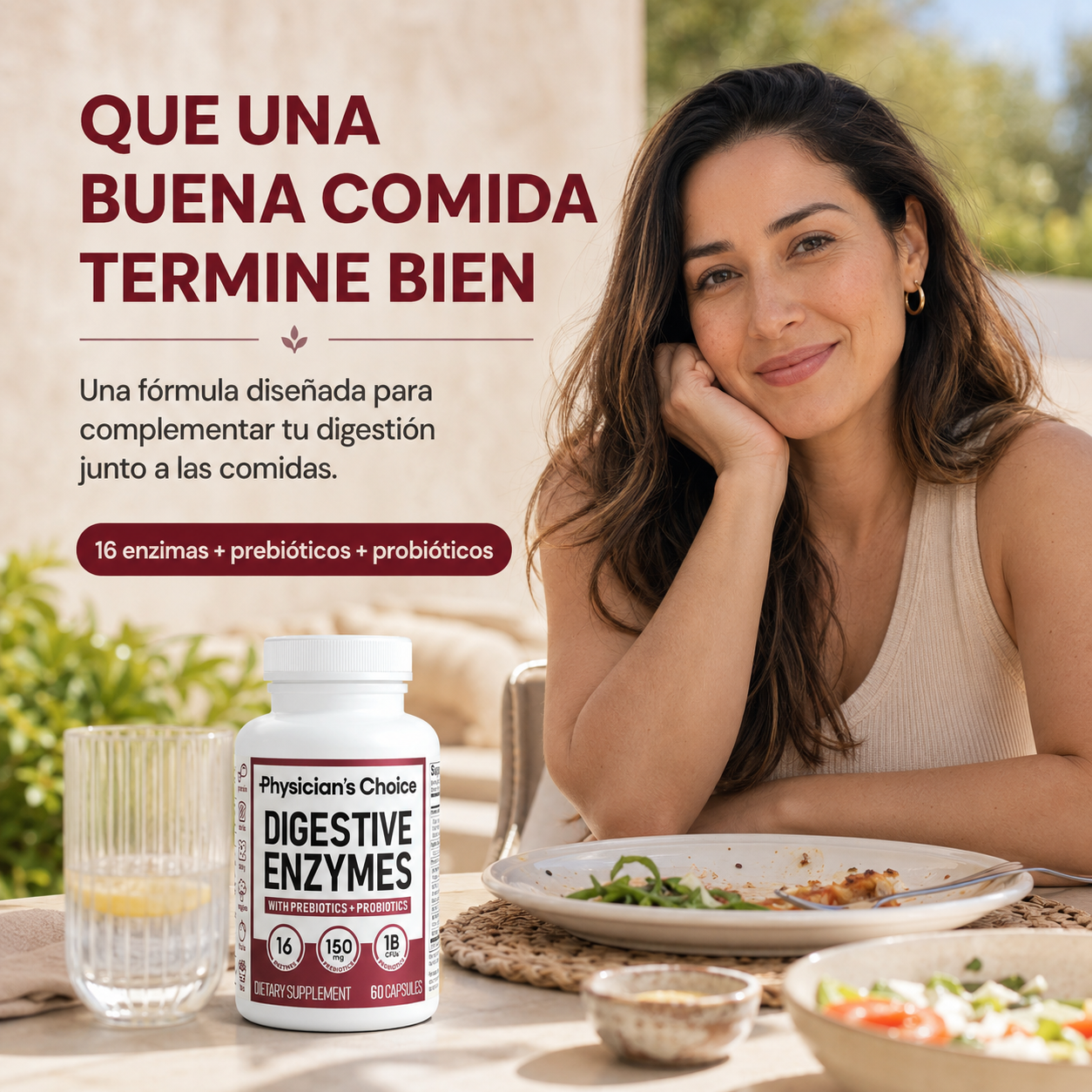 Physician’s Choice | Complejo Digestivo 3 en 1