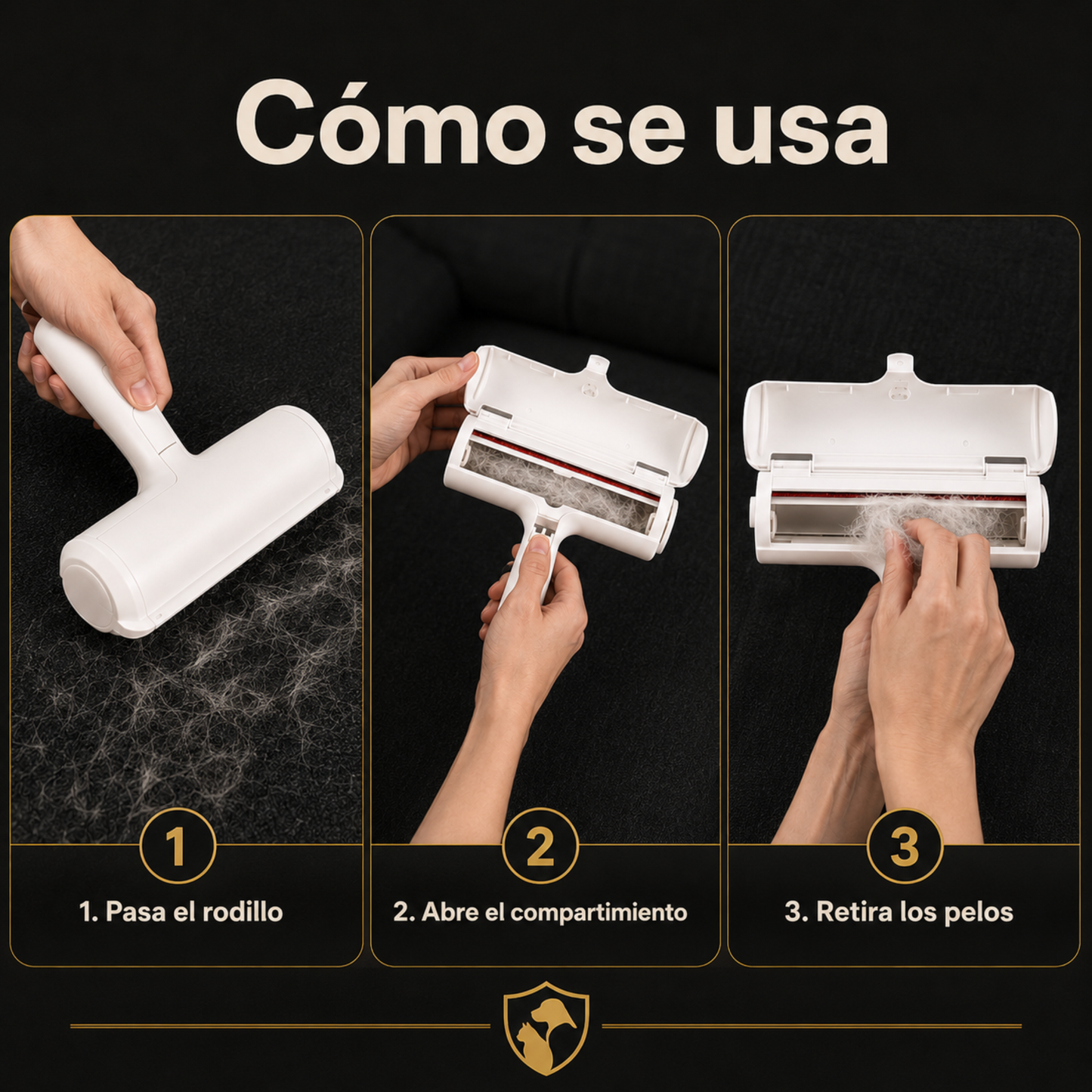 Rodillo Quita Pelos Reutilizable