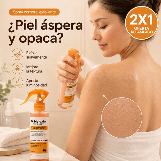 Dr.Melaxin Peel Shot – Spray Corporal para una Piel Más Suave y Luminosa